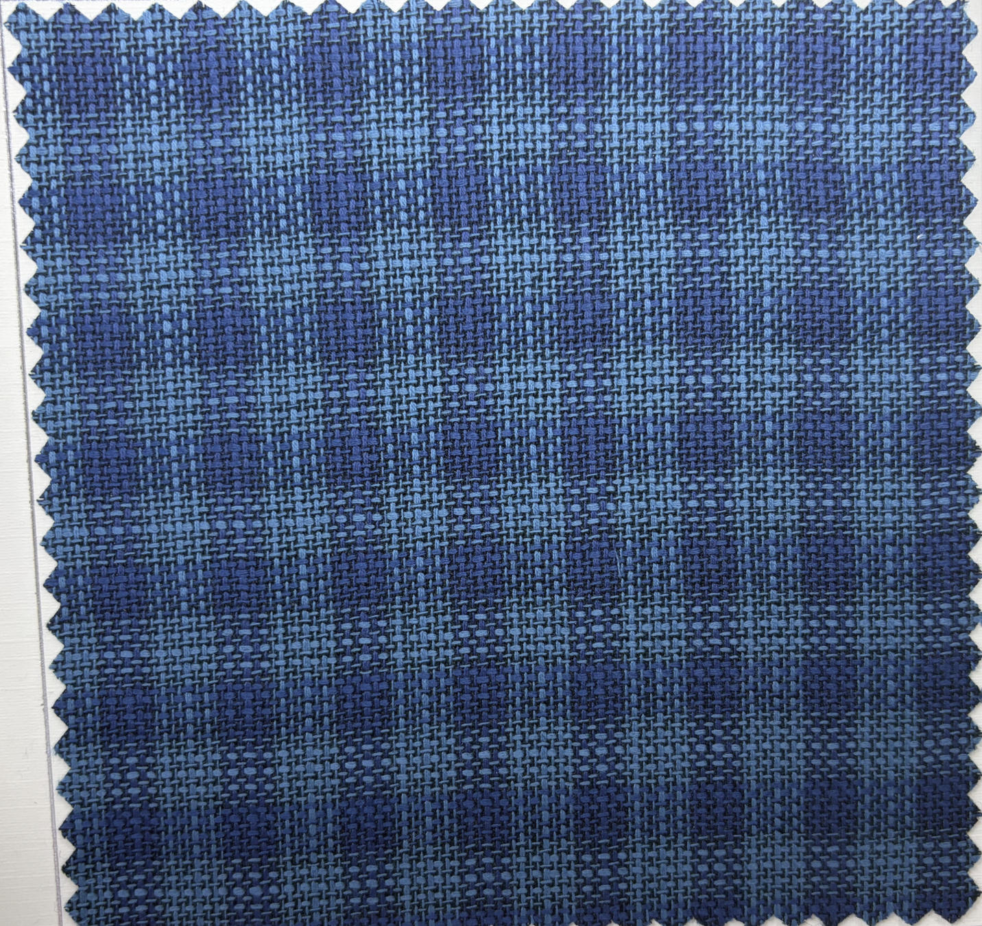TUANMAX Custom Light Blue Plaid Suit Jacket | Men’s Tailored Suit