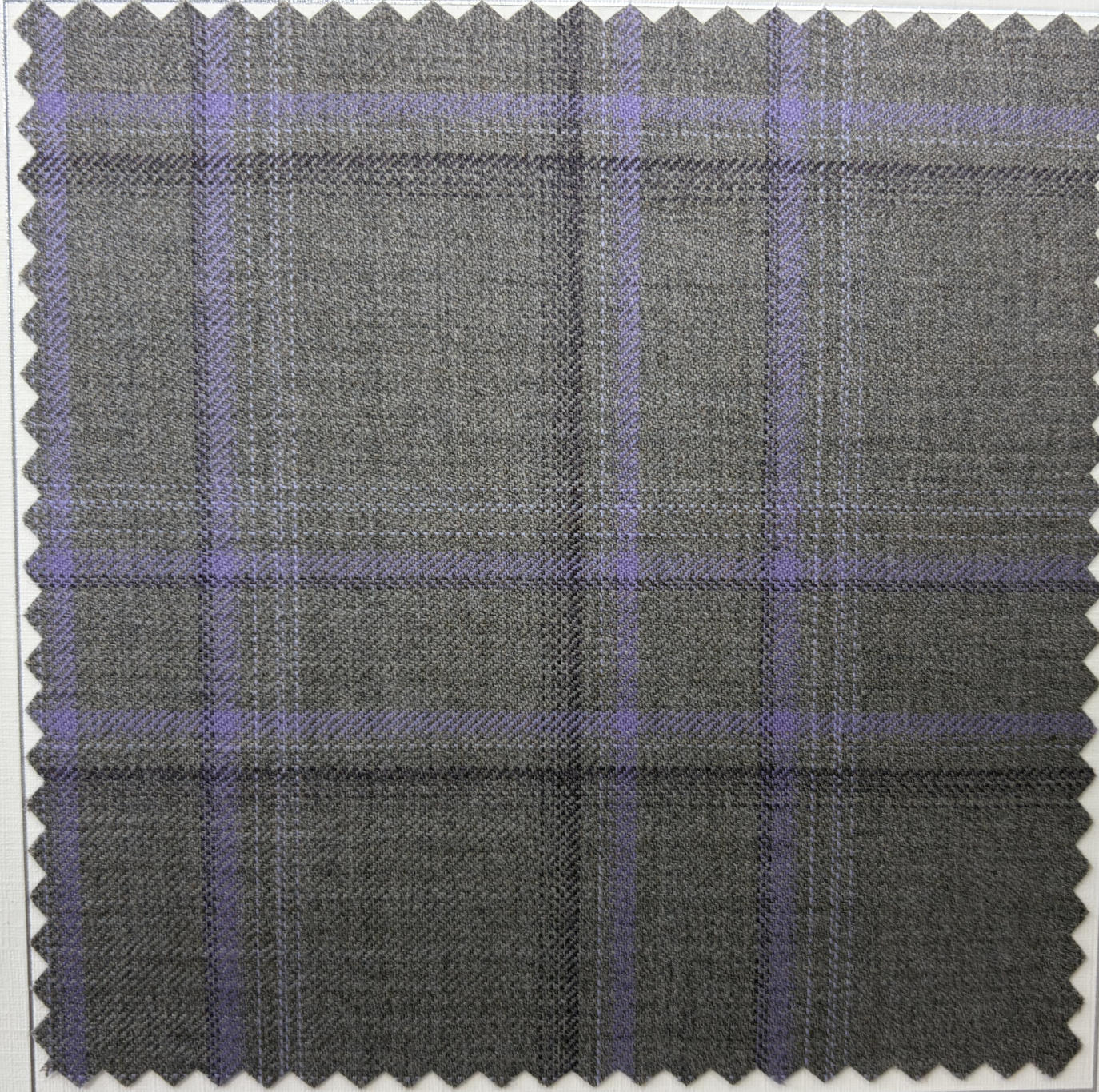 TUANMAX Men Purple Wool Linen Custom Blazer | Tailored suits